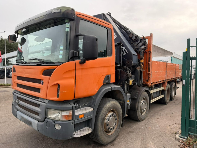 Scania P420 8X4 + (25m) CRANE HIAB 422 E-5 HIPRO + JIB 100X-4 - RETARDER - *284.000km* - MANUAL - STEEL SPRING - EURO 3 - BE TRUCK - Автоманипулятор: фото 4 Scania P420 8X4 + (25m) CRANE HIAB 422 E-5 HIPRO + JIB 100X-4 - RETARDER - *284.000km* - MANUAL - STEEL SPRING - EURO 3 - BE TRUCK - Автоманипулятор: фото 4