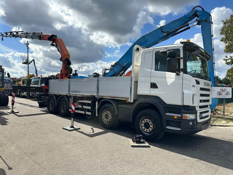 Scania R420 8x4 + CRANE PALFINGER PK44002 F (7x) + Rotator - 6m50 platform - Manual - - Грузовик бортовой/ Платформа, Автоманипулятор: фото 2 Scania R420 8x4 + CRANE PALFINGER PK44002 F (7x) + Rotator - 6m50 platform - Manual - - Грузовик бортовой/ Платформа, Автоманипулятор: фото 2