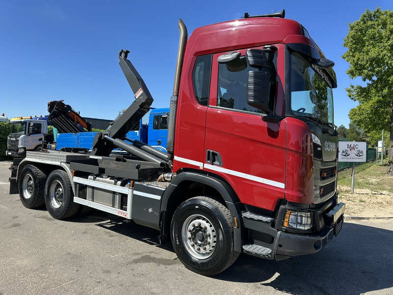 Scania R500 XT 6x4 RETARDER - HOOKLIFT / HAAKSYSTEEM WAF 20T - 5200mm - WB 3m75 - *231.000km* - HUB REDUCTION / STEEL SUSPENSION - EURO 6 - BE TRUCK - Крюковой мультилифт: фото 1 Scania R500 XT 6x4 RETARDER - HOOKLIFT / HAAKSYSTEEM WAF 20T - 5200mm - WB 3m75 - *231.000km* - HUB REDUCTION / STEEL SUSPENSION - EURO 6 - BE TRUCK - Крюковой мультилифт: фото 1
