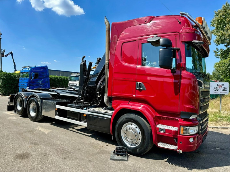 Scania R580 6X2 V8 HOOKLIFT + CRANE HIAB 211 E-4 HIPRO - ROTATOR - RETARDER - ALCOA ALU - RADIO - NL TRUCK - Крюковой мультилифт, Автоманипулятор: фото 2 Scania R580 6X2 V8 HOOKLIFT + CRANE HIAB 211 E-4 HIPRO - ROTATOR - RETARDER - ALCOA ALU - RADIO - NL TRUCK - Крюковой мультилифт, Автоманипулятор: фото 2