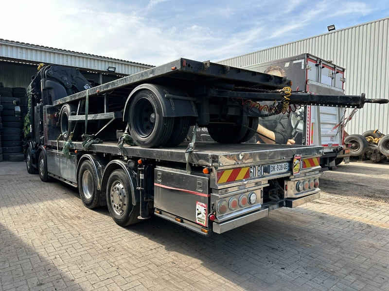 Scania R620 8x2 + KRAN HIAB 800EP-5 HiPro - RETARDER - LIFT/STEERING AXLE - HIGHLINE SLEEPER - LEATHER - ALCOA - Грузовик бортовой/ Платформа, Автоманипулятор: фото 4 Scania R620 8x2 + KRAN HIAB 800EP-5 HiPro - RETARDER - LIFT/STEERING AXLE - HIGHLINE SLEEPER - LEATHER - ALCOA - Грузовик бортовой/ Платформа, Автоманипулятор: фото 4