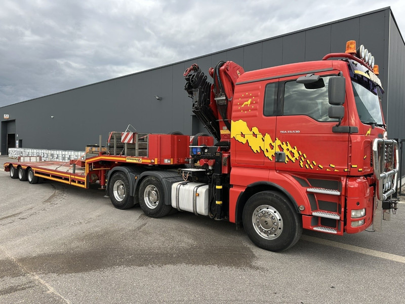 MAN TGA 33.530 6x4 - 90T + KRAN HMF 3720 K6 (17.3m) - RETARDER - MANUAL ZF - EURO 3 - 590.000km - ALCOA - BIG AXLES HUB REDUCTION - BE TRUCK - TOP ZUSTAND - Тягач: фото 3 MAN TGA 33.530 6x4 - 90T + KRAN HMF 3720 K6 (17.3m) - RETARDER - MANUAL ZF - EURO 3 - 590.000km - ALCOA - BIG AXLES HUB REDUCTION - BE TRUCK - TOP ZUSTAND - Тягач: фото 3