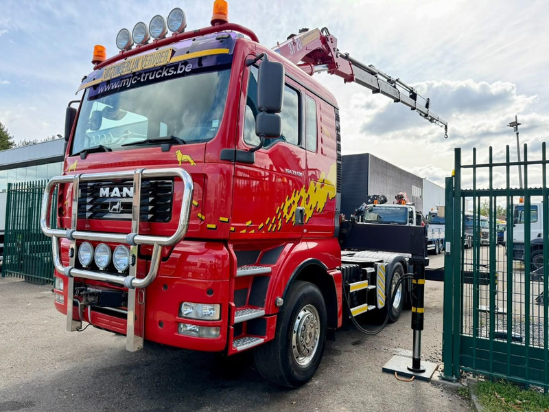 MAN TGA 33.530 6x4 - 90T ZSM + KRAN HMF 3720 K6 (17.3m) - RETARDER - MANUAL ZF - EURO 3 - 590.000km - ALCOA -  BIG AXLES HUB REDUCTION - BE TRUCK - TOP CONDITION - Тягач: фото 4 MAN TGA 33.530 6x4 - 90T ZSM + KRAN HMF 3720 K6 (17.3m) - RETARDER - MANUAL ZF - EURO 3 - 590.000km - ALCOA -  BIG AXLES HUB REDUCTION - BE TRUCK - TOP CONDITION - Тягач: фото 4