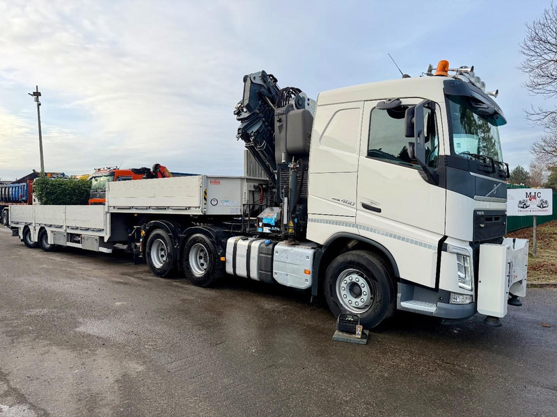Volvo FH 460 6X4 TRACTOR + CRANE COPMA 530.7 + FlY-JIB 3 + ACS NOYENS LOWLOADER - 2x HYDR STEERING AXLES - Тягач: фото 2 Volvo FH 460 6X4 TRACTOR + CRANE COPMA 530.7 + FlY-JIB 3 + ACS NOYENS LOWLOADER - 2x HYDR STEERING AXLES - Тягач: фото 2