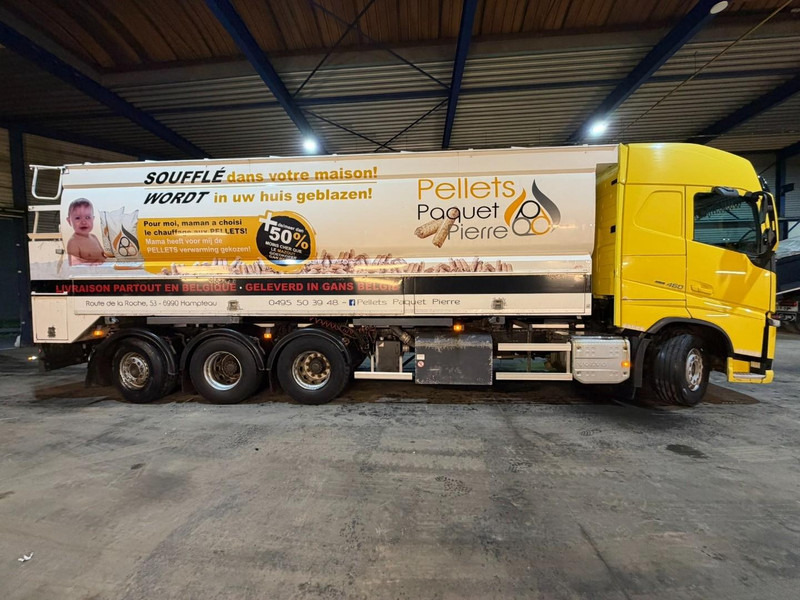 Ассенизатор Volvo FH 460 8X4 SILO KOMPRESSOR / BDF / PRITSCHE PLANE BOX 8m50 - *FULL AIR* - EURO 6 - LIFT + STEERING AXLE - BE TRUCK: фото 8 Ассенизатор Volvo FH 460 8X4 SILO KOMPRESSOR / BDF / PRITSCHE PLANE BOX 8m50 - *FULL AIR* - EURO 6 - LIFT + STEERING AXLE - BE TRUCK: фото 8