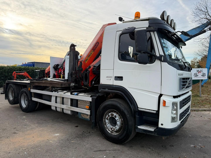 Volvo FM 400 6x2 HOOKLIFT + CRANE PALFINGER PK 15500 B (2x) - 5/6 F - MANUAL - EURO 4 - BE TRUCK - Крюковой мультилифт, Автоманипулятор: фото 3 Volvo FM 400 6x2 HOOKLIFT + CRANE PALFINGER PK 15500 B (2x) - 5/6 F - MANUAL - EURO 4 - BE TRUCK - Крюковой мультилифт, Автоманипулятор: фото 3