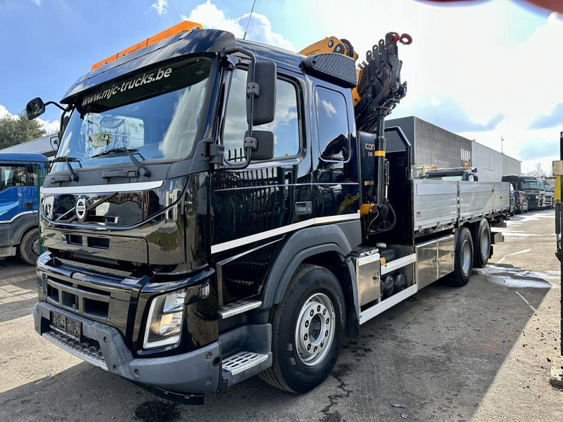 Volvo FMX 370 6x2 PRITSCHE 6M35 + KRAN EFFER 215/6S -*127.000km* - LIFT AXLE - DOUBLE WHEELS - I SHIFT - EURO 6 - BE PAPERS - Грузовик бортовой/ Платформа, Автоманипулятор: фото 4 Volvo FMX 370 6x2 PRITSCHE 6M35 + KRAN EFFER 215/6S -*127.000km* - LIFT AXLE - DOUBLE WHEELS - I SHIFT - EURO 6 - BE PAPERS - Грузовик бортовой/ Платформа, Автоманипулятор: фото 4