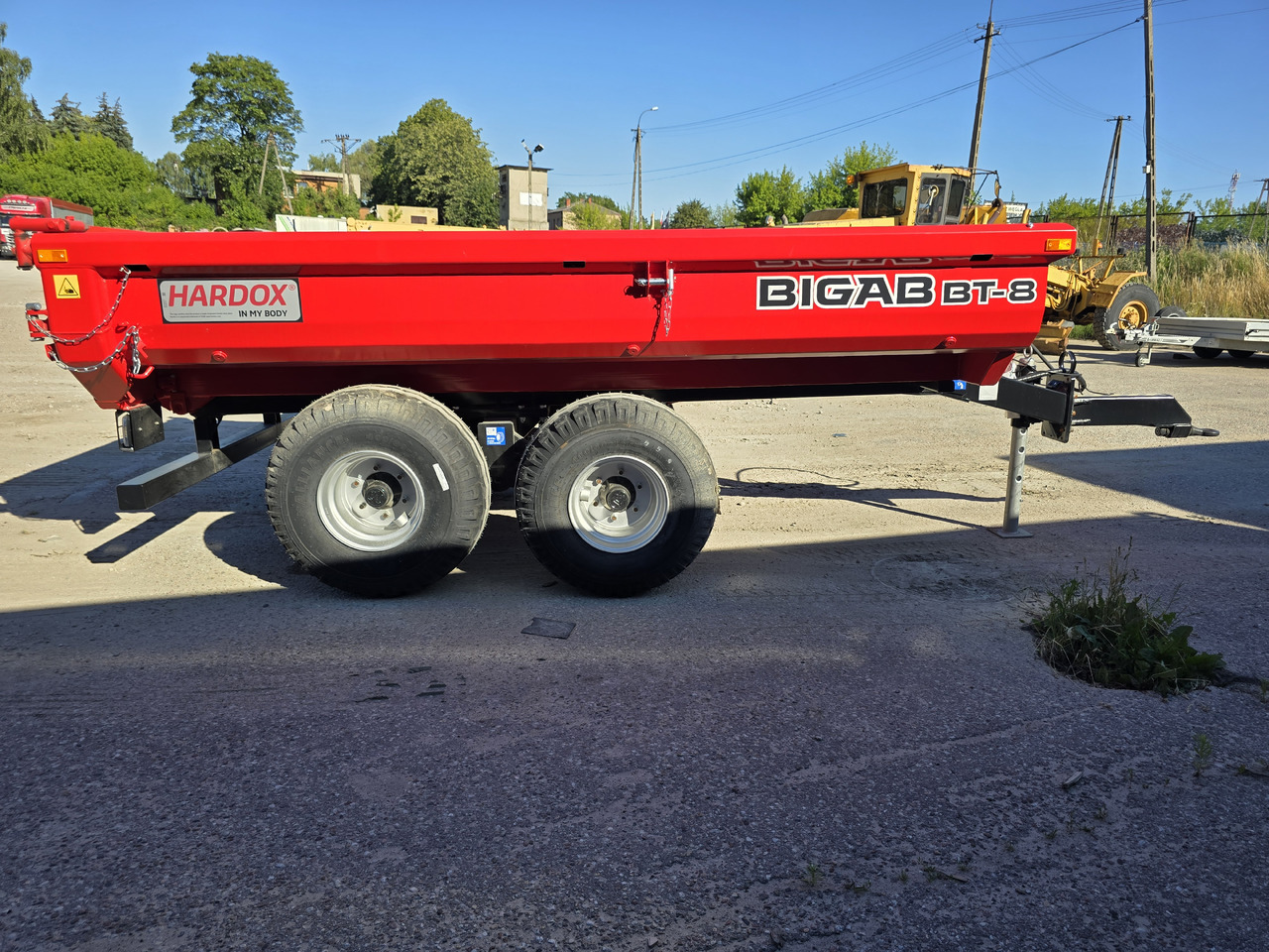 BIGAB BT-8 HARDOX - Сельскохозяйственный прицеп-самосвал: фото 3 BIGAB BT-8 HARDOX - Сельскохозяйственный прицеп-самосвал: фото 3