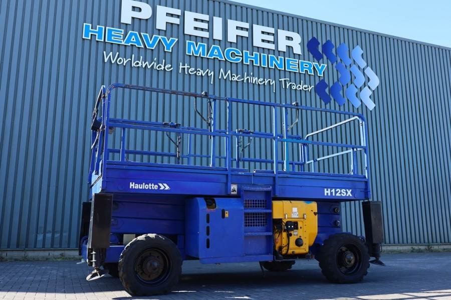 Ножничный подъемник Haulotte H12SX Diesel, 4x4 Drive, 12m Working Height, 700kg: фото 1