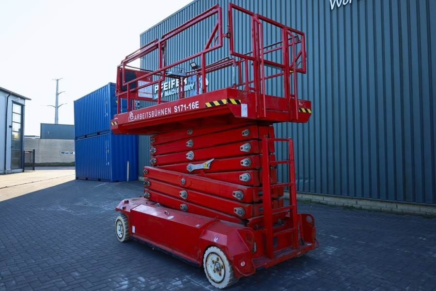 Ножничный подъемник PB LIFT S171-16E Electric, 17.3m Working Height, 400k: фото 8
