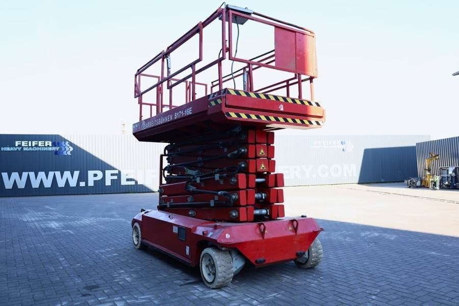 Ножничный подъемник PB LIFT S171-16E Electric, 17.3m Working Height, 400k: фото 7