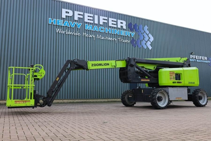 Zoomlion ZA20JE Fully Electric Lithium-Powered, 4x4 Rough T - Коленчатый подъемник: фото 1 Zoomlion ZA20JE Fully Electric Lithium-Powered, 4x4 Rough T - Коленчатый подъемник: фото 1