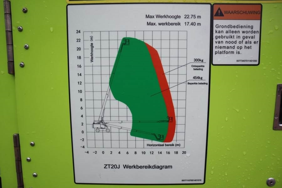 Телескопический подъемник Zoomlion ZT20J Valid inspection, *Guarantee! Diesel, 4x4x4: фото 14