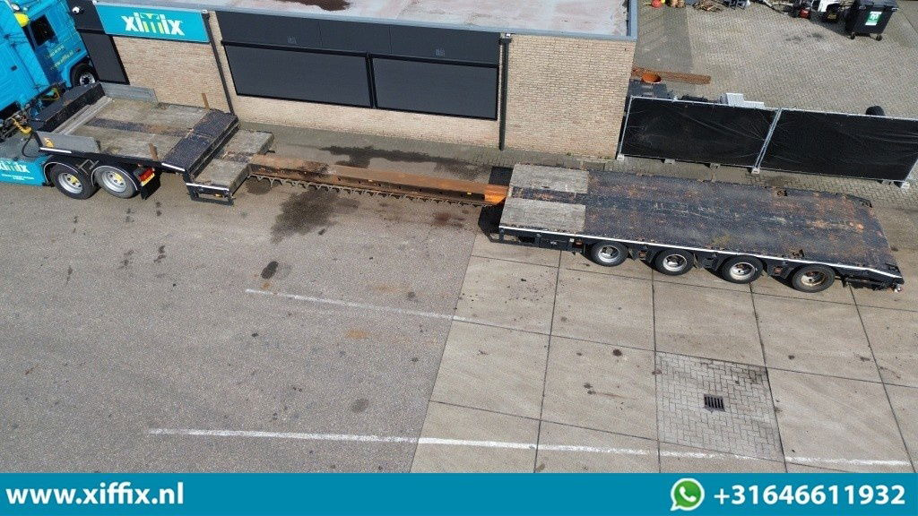 Broshuis 4-ass. Uitschuifbare semi dieplader / 2x naloop gestuurd - Низкорамный полуприцеп: фото 2 Broshuis 4-ass. Uitschuifbare semi dieplader / 2x naloop gestuurd - Низкорамный полуприцеп: фото 2