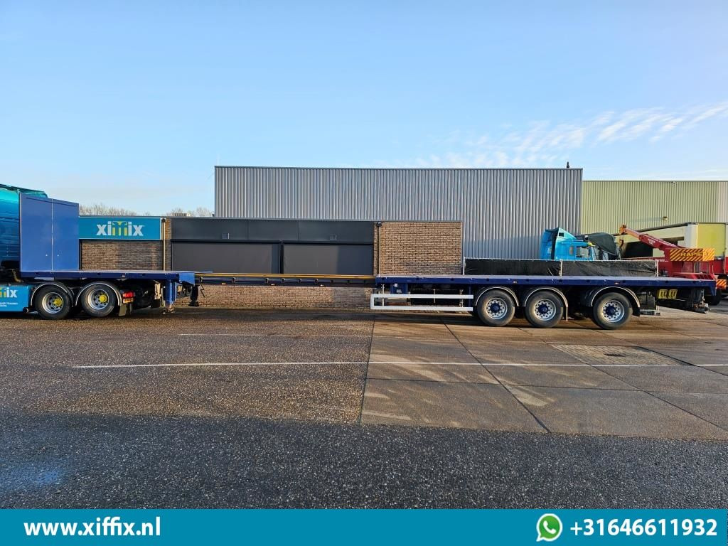 Полуприцеп бортовой/ Платформа Doll 3-ass. Vlakke uitschuifbare oplegger / Naloop gestuurd / 14091: фото 11 Полуприцеп бортовой/ Платформа Doll 3-ass. Vlakke uitschuifbare oplegger / Naloop gestuurd / 14091: фото 11