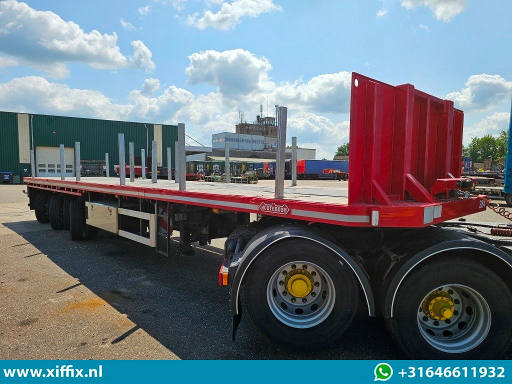Полуприцеп бортовой/ Платформа Nooteboom 3-ass. Vlakke dubbel 2x uitschuifbare oplegger / 3x gestuurd: фото 8