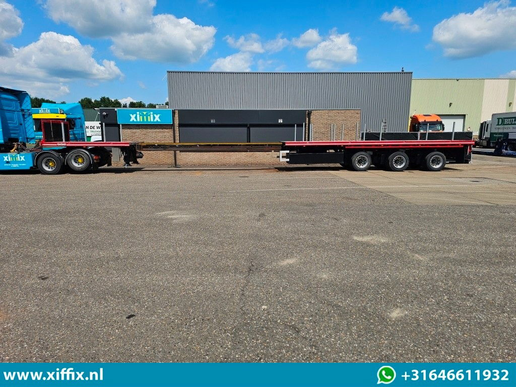 Полуприцеп бортовой/ Платформа Nooteboom 3-ass. Vlakke dubbel 2x uitschuifbare oplegger / 3x gestuurd: фото 14