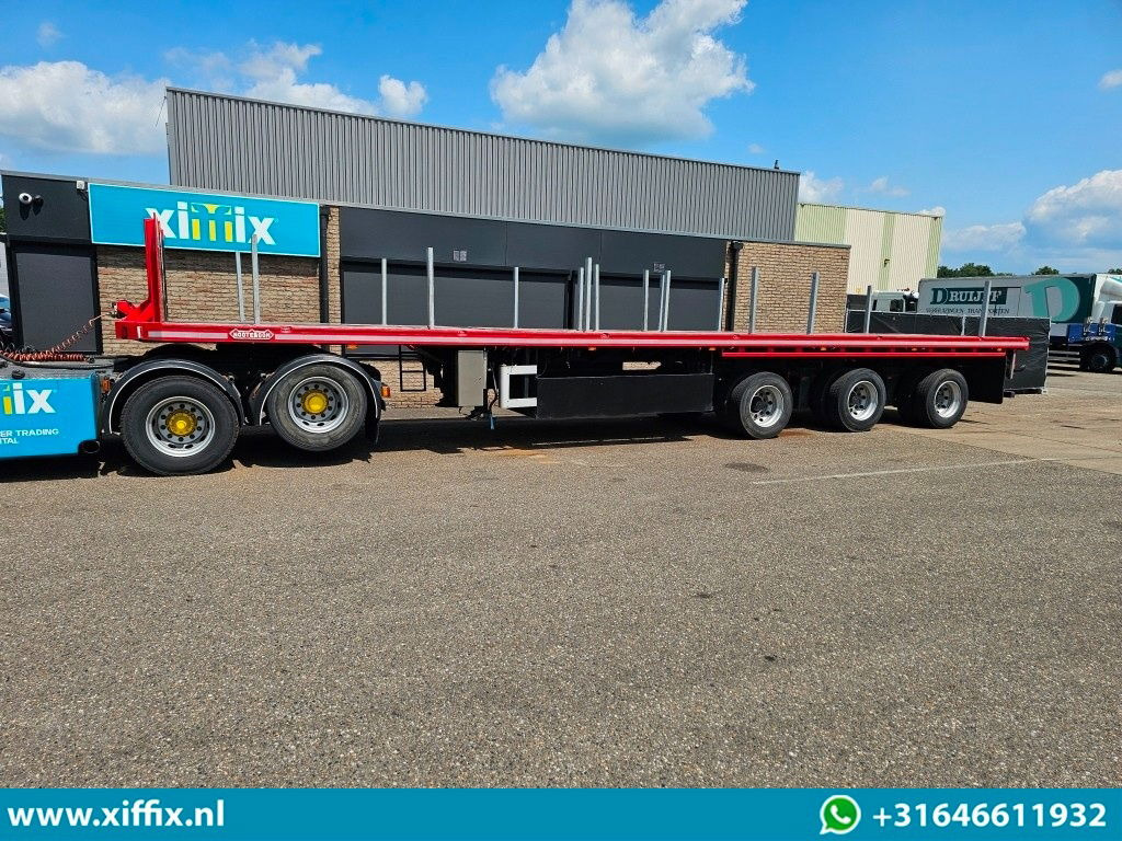 Полуприцеп бортовой/ Платформа Nooteboom 3-ass. Vlakke dubbel 2x uitschuifbare oplegger / 3x gestuurd: фото 6