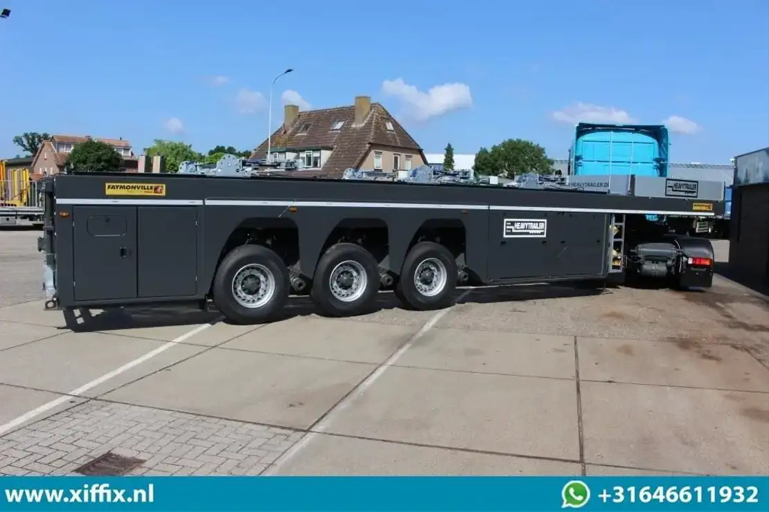 Faymonville TE Huur 3-ass. Binnenlader / Binnenlengte 9,5 meter - Полуприцеп: фото 3 Faymonville TE Huur 3-ass. Binnenlader / Binnenlengte 9,5 meter - Полуприцеп: фото 3