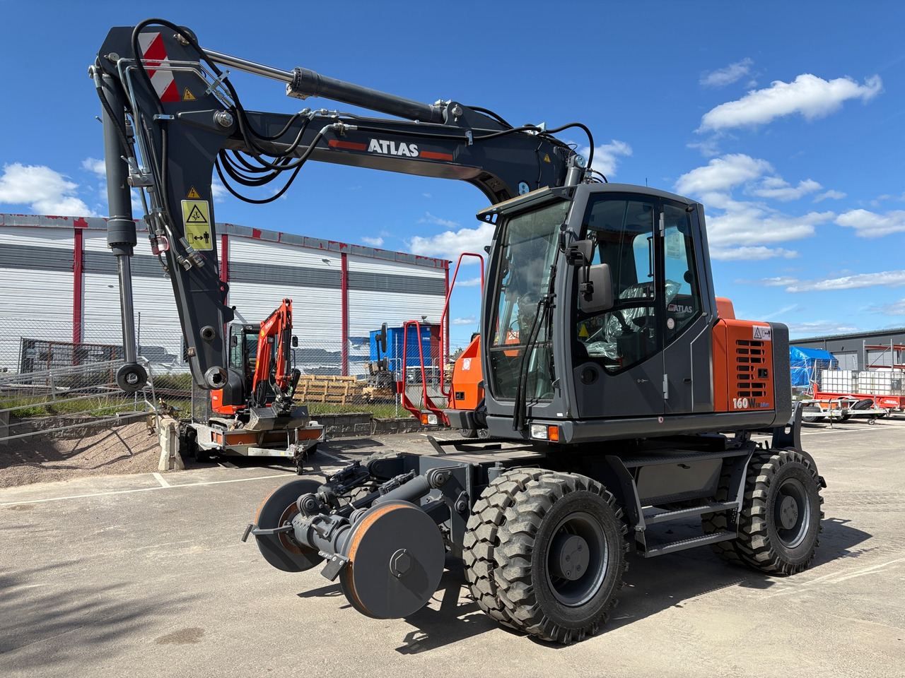 Atlas 160 W SR - Экскаватор: фото 1 Atlas 160 W SR - Экскаватор: фото 1
