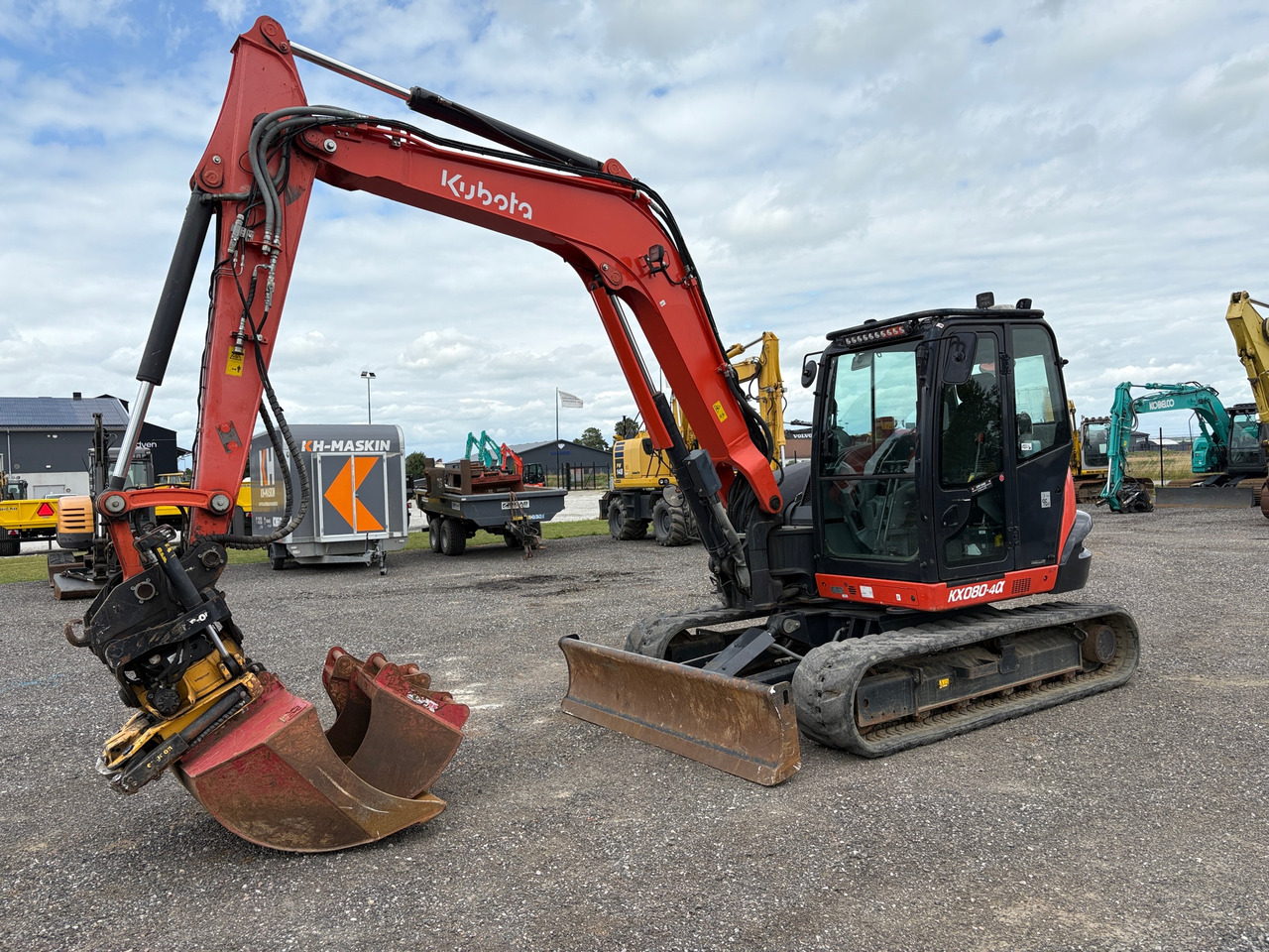 Kubota KX080-4 - Экскаватор: фото 1 Kubota KX080-4 - Экскаватор: фото 1