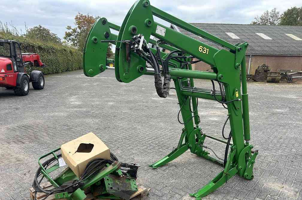 John Deere 631 frontlader, voorlader - Фронтальный погрузчик для трактора: фото 4 John Deere 631 frontlader, voorlader - Фронтальный погрузчик для трактора: фото 4