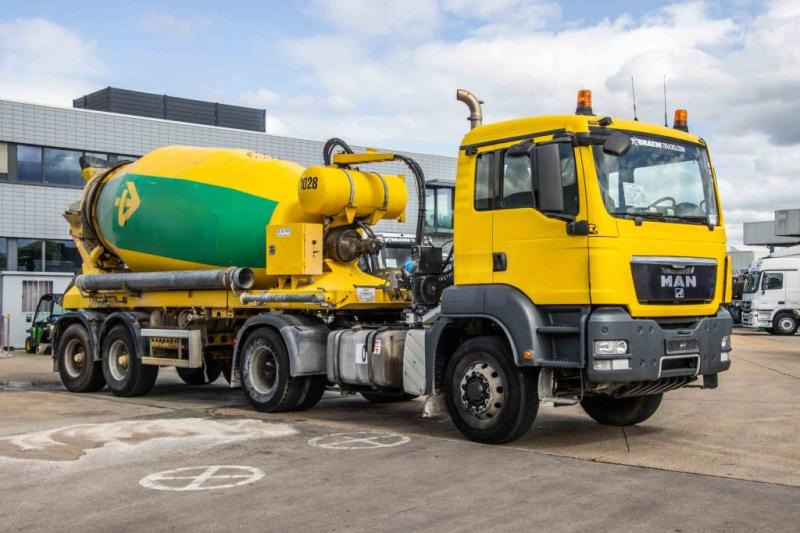DE BUF BETON MIXER/MALAXEUR/MISCHER 10M3 - Полуприцеп бетоносмеситель: фото 3 DE BUF BETON MIXER/MALAXEUR/MISCHER 10M3 - Полуприцеп бетоносмеситель: фото 3