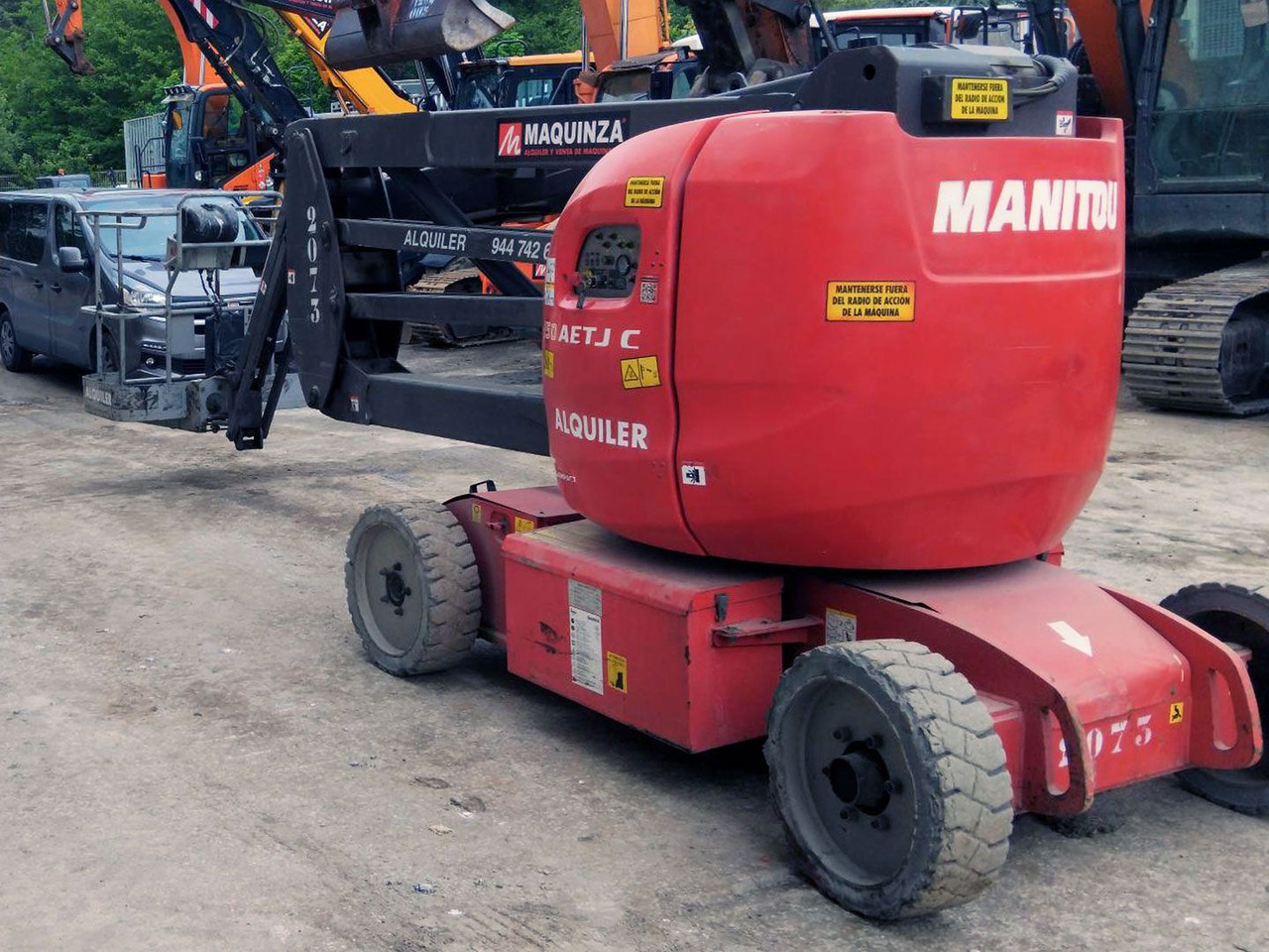 MANITOU 150AETJ C - Коленчатый подъемник: фото 4 MANITOU 150AETJ C - Коленчатый подъемник: фото 4