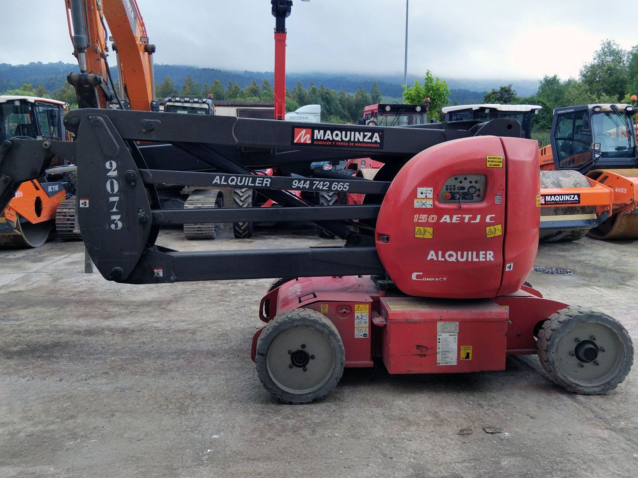 MANITOU 150AETJ C - Коленчатый подъемник: фото 1 MANITOU 150AETJ C - Коленчатый подъемник: фото 1