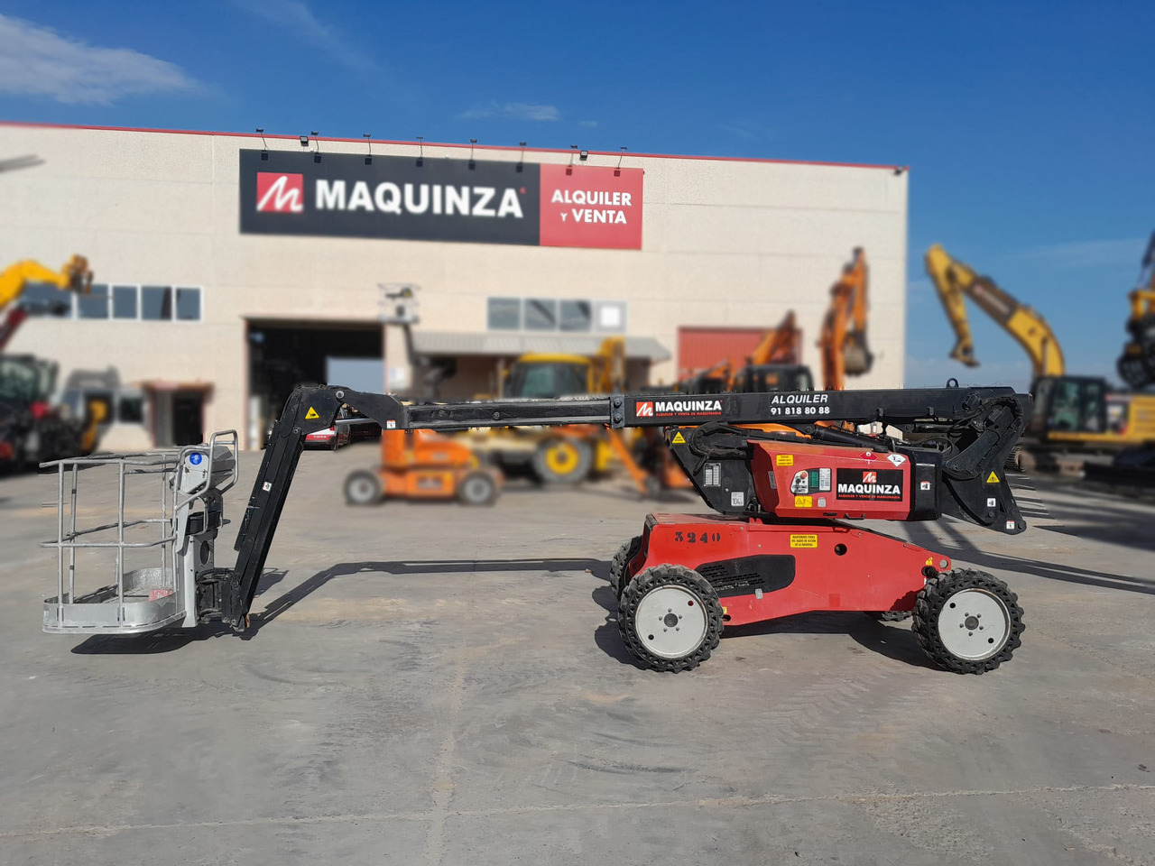 MANITOU MAN GO 12 - Коленчатый подъемник: фото 1 MANITOU MAN GO 12 - Коленчатый подъемник: фото 1