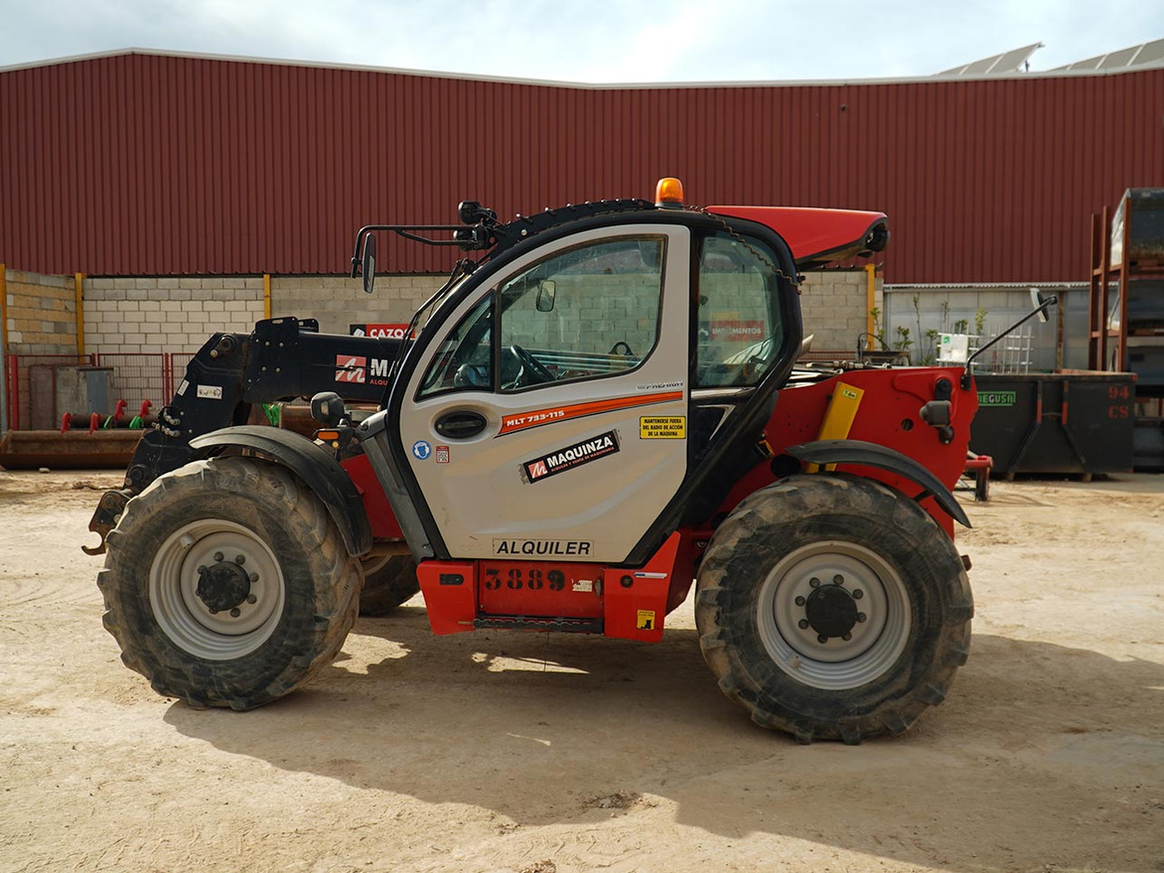 MANITOU MLT733.115 - Телескопический погрузчик: фото 1 MANITOU MLT733.115 - Телескопический погрузчик: фото 1