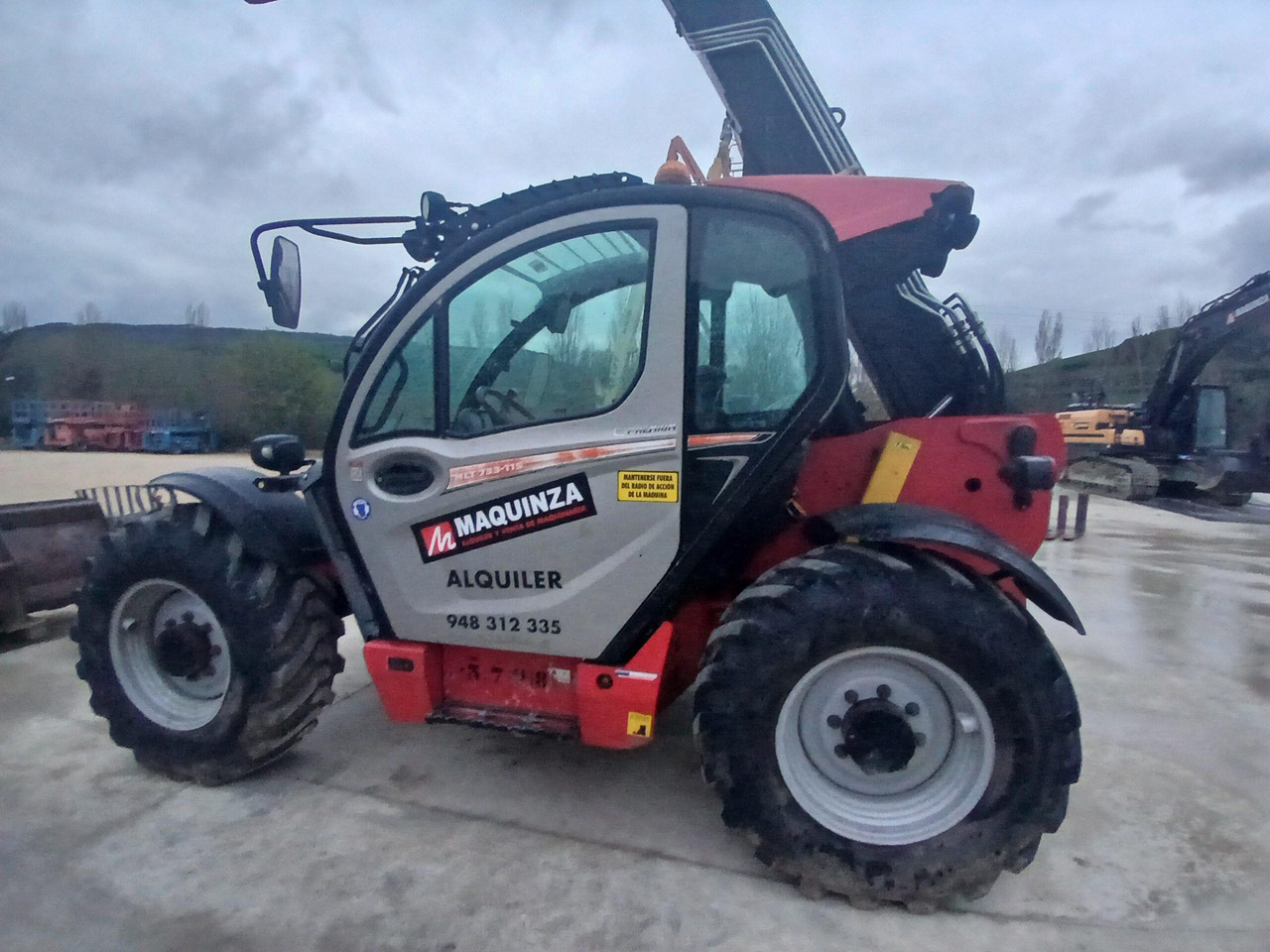 MANITOU MLT733.115 - Телескопический погрузчик: фото 2 MANITOU MLT733.115 - Телескопический погрузчик: фото 2