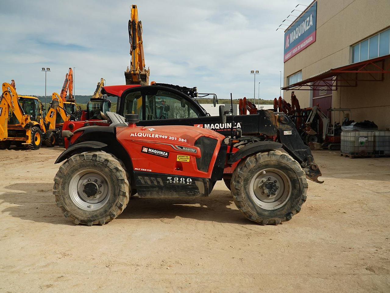 MANITOU MLT733.115 - Телескопический погрузчик: фото 4 MANITOU MLT733.115 - Телескопический погрузчик: фото 4