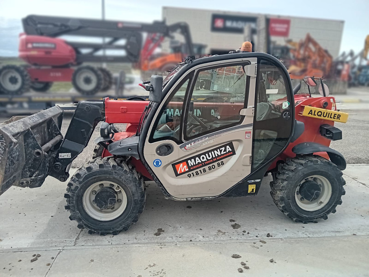 MANITOU MT625 H EASY - Телескопический погрузчик: фото 1 MANITOU MT625 H EASY - Телескопический погрузчик: фото 1