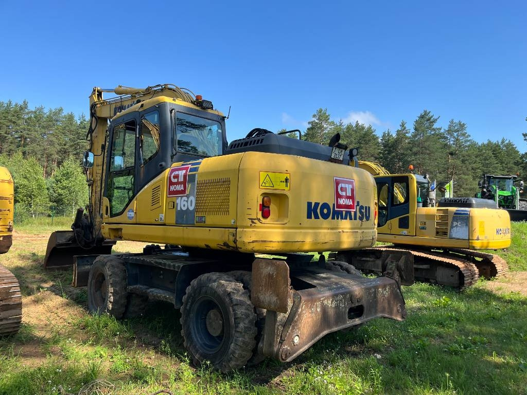 Komatsu PW 160-7 - Колёсный экскаватор: фото 4 Komatsu PW 160-7 - Колёсный экскаватор: фото 4