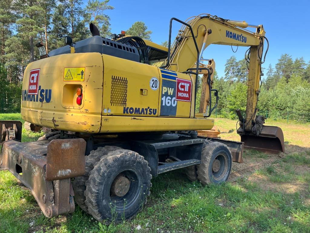 Komatsu PW 160-7 - Колёсный экскаватор: фото 5 Komatsu PW 160-7 - Колёсный экскаватор: фото 5