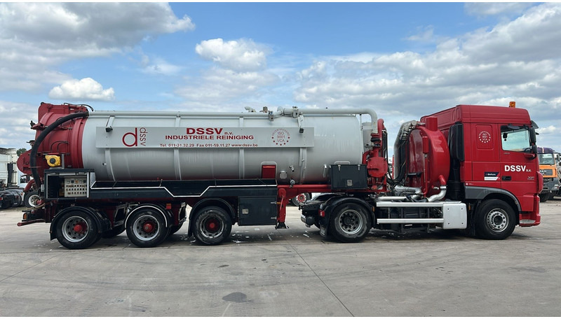DAF XF 460 (17500L / IPSAM VACUUM + HIGH PRESSURE / BELGIAN TRUCK + TRAILER / TOP CONDITION) - Ассенизатор: фото 4 DAF XF 460 (17500L / IPSAM VACUUM + HIGH PRESSURE / BELGIAN TRUCK + TRAILER / TOP CONDITION) - Ассенизатор: фото 4