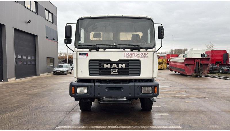 MAN 27.414 (6 CYLINDER / EURO 2 / TOP CONDITION / BONNE ETATT / GRAND PONT / LAMES / STEEL SUSP.) - Самосвал: фото 2 MAN 27.414 (6 CYLINDER / EURO 2 / TOP CONDITION / BONNE ETATT / GRAND PONT / LAMES / STEEL SUSP.) - Самосвал: фото 2