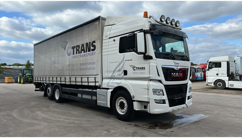 MAN TGX 26.400 (EURO 6 / 6X2 / LIFT / HAYON / BELGIAN TRUCK / GUTE ZUSTAND !! / 8.40 BOX LENGTH) - Тентованный грузовик: фото 2 MAN TGX 26.400 (EURO 6 / 6X2 / LIFT / HAYON / BELGIAN TRUCK / GUTE ZUSTAND !! / 8.40 BOX LENGTH) - Тентованный грузовик: фото 2