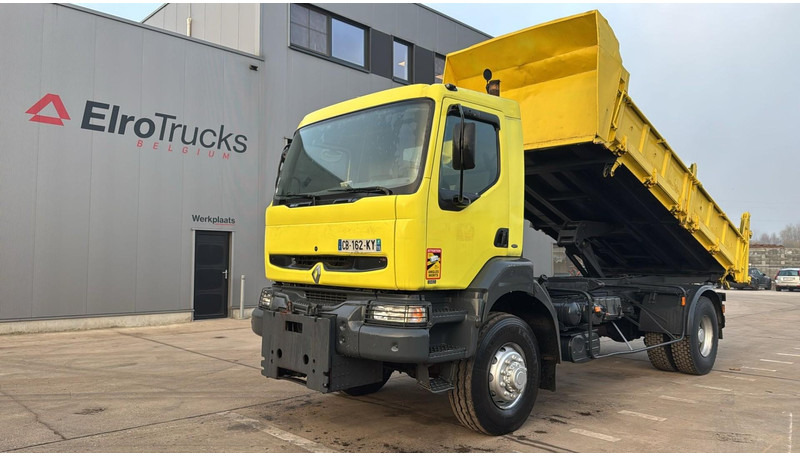 Renault KERAX 340 (4X4 / CAMION FRANCAIS / PARFAIT ETAT / LAMES / BOITE ET POMPE MANUELLE / FRENCH TRUCK) - Самосвал: фото 1 Renault KERAX 340 (4X4 / CAMION FRANCAIS / PARFAIT ETAT / LAMES / BOITE ET POMPE MANUELLE / FRENCH TRUCK) - Самосвал: фото 1