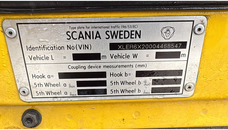 Тягач Scania 124-420 (6X2 / 8 TYRES / ORIGINAL TRACTOR UNIT / FRONT STEEL): фото 11