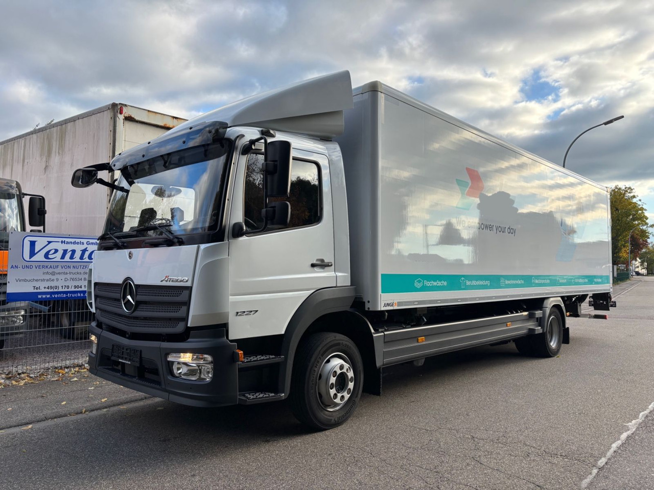 Mercedes-Benz Atego III 1227L, Euro-6, 2xAHK, Klima, Abbiegeas - Грузовик с закрытым кузовом: фото 1 Mercedes-Benz Atego III 1227L, Euro-6, 2xAHK, Klima, Abbiegeas - Грузовик с закрытым кузовом: фото 1