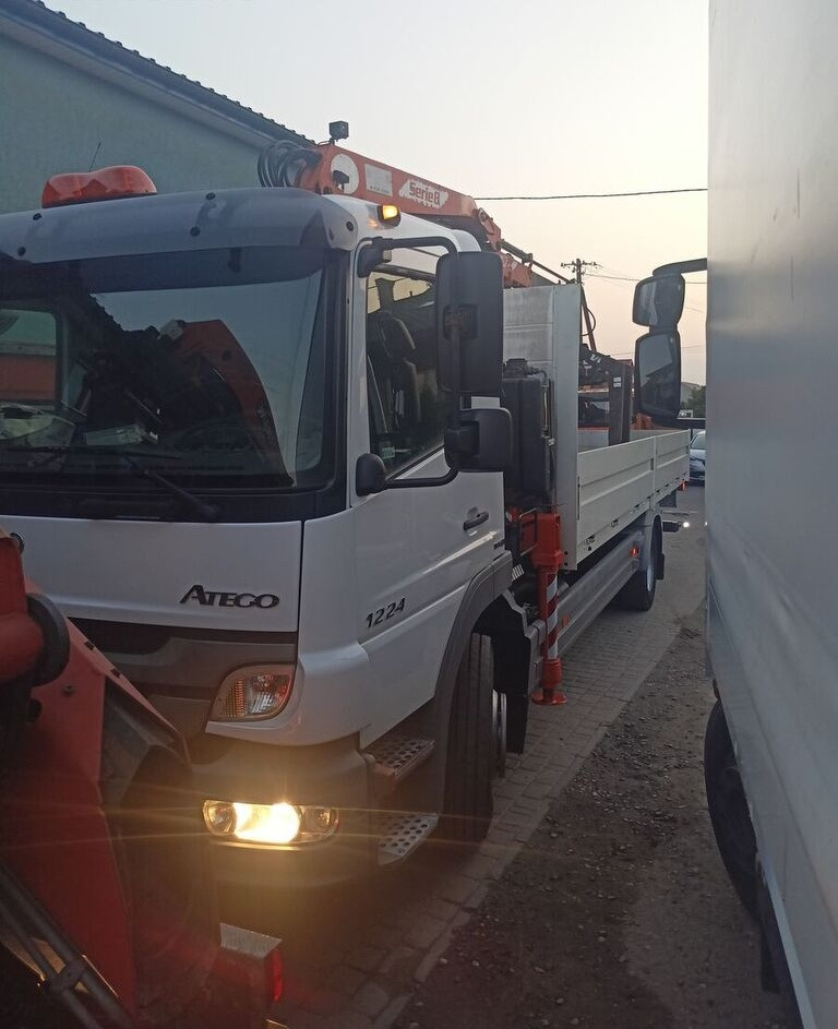 Mercedes-Benz Atego 1224 - Грузовик бортовой/ Платформа, Автоманипулятор: фото 4 Mercedes-Benz Atego 1224 - Грузовик бортовой/ Платформа, Автоманипулятор: фото 4