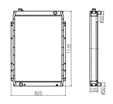 KOMATSU PC220-7, PC220-7LC, PC230-7LC, PC230-7, PC230NHD-7, PC210NCL-7, PC240NLC-7, PC200LL-7 - Радиатор для Экскаваторов: фото 4 KOMATSU PC220-7, PC220-7LC, PC230-7LC, PC230-7, PC230NHD-7, PC210NCL-7, PC240NLC-7, PC200LL-7 - Радиатор для Экскаваторов: фото 4