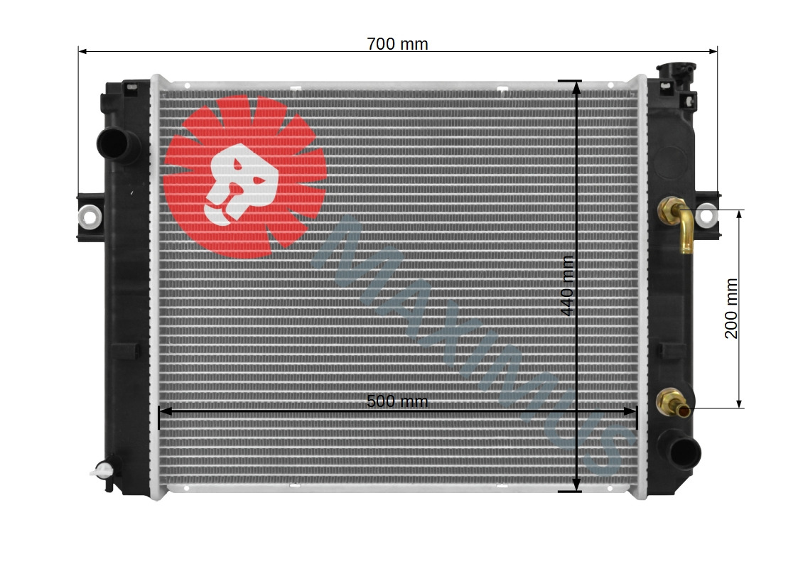 TOYOTA FORKLIFT WÓZEK WIDŁOWY - Радиатор для Вилочных погрузчиков: фото 2 TOYOTA FORKLIFT WÓZEK WIDŁOWY - Радиатор для Вилочных погрузчиков: фото 2