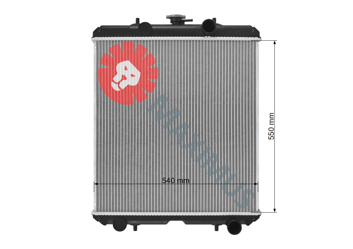 YANMAR - Радиатор для Минитракторов: фото 3 YANMAR - Радиатор для Минитракторов: фото 3