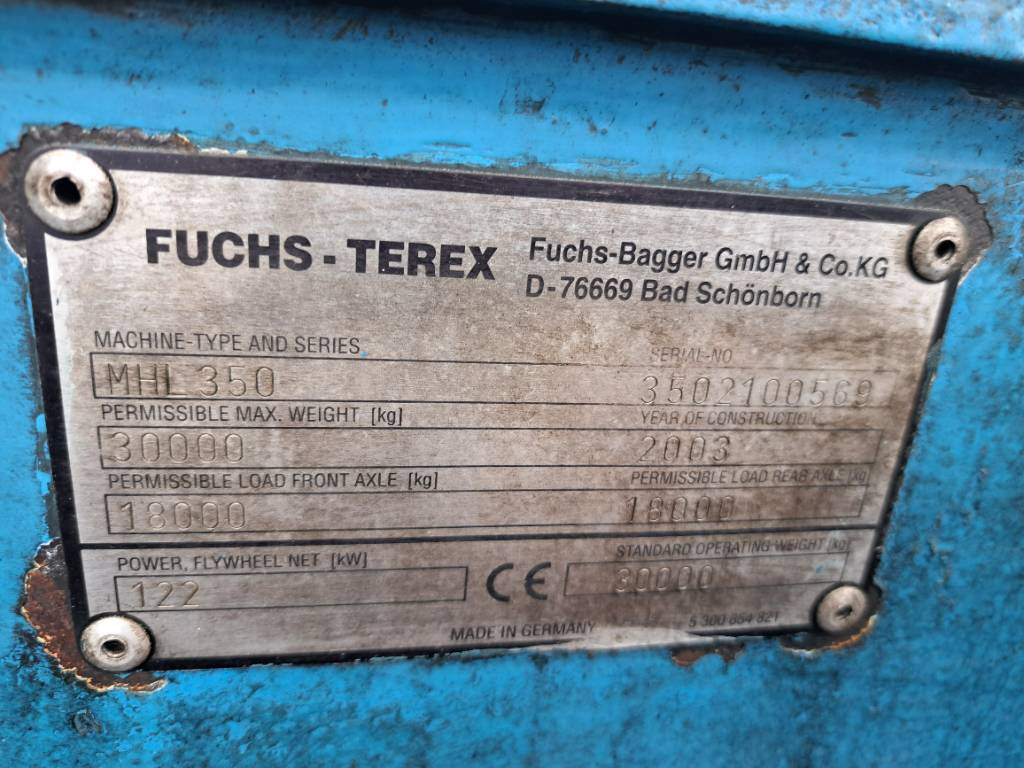 Перегружатель Fuchs MHL350C FQC: фото 21