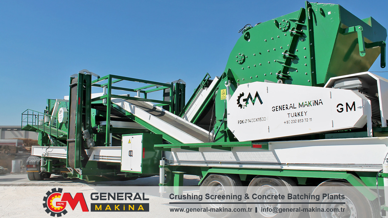 GENERAL MAKİNA Mobile Crushing System With Jaw Crusher - Щековая дробилка: фото 3 GENERAL MAKİNA Mobile Crushing System With Jaw Crusher - Щековая дробилка: фото 3