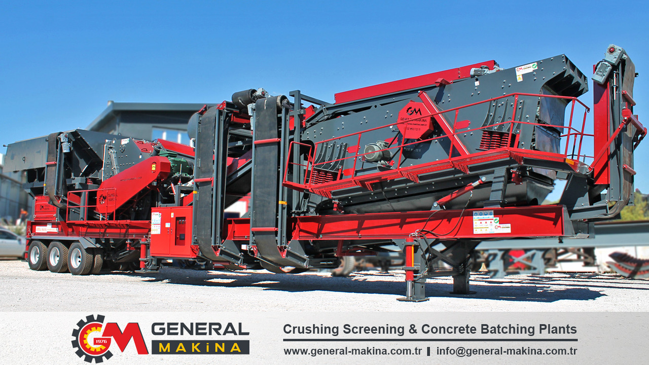 General Makina High Capacity Mobile Crusher Plant for Sale - Мобильная дробилка: фото 2 General Makina High Capacity Mobile Crusher Plant for Sale - Мобильная дробилка: фото 2