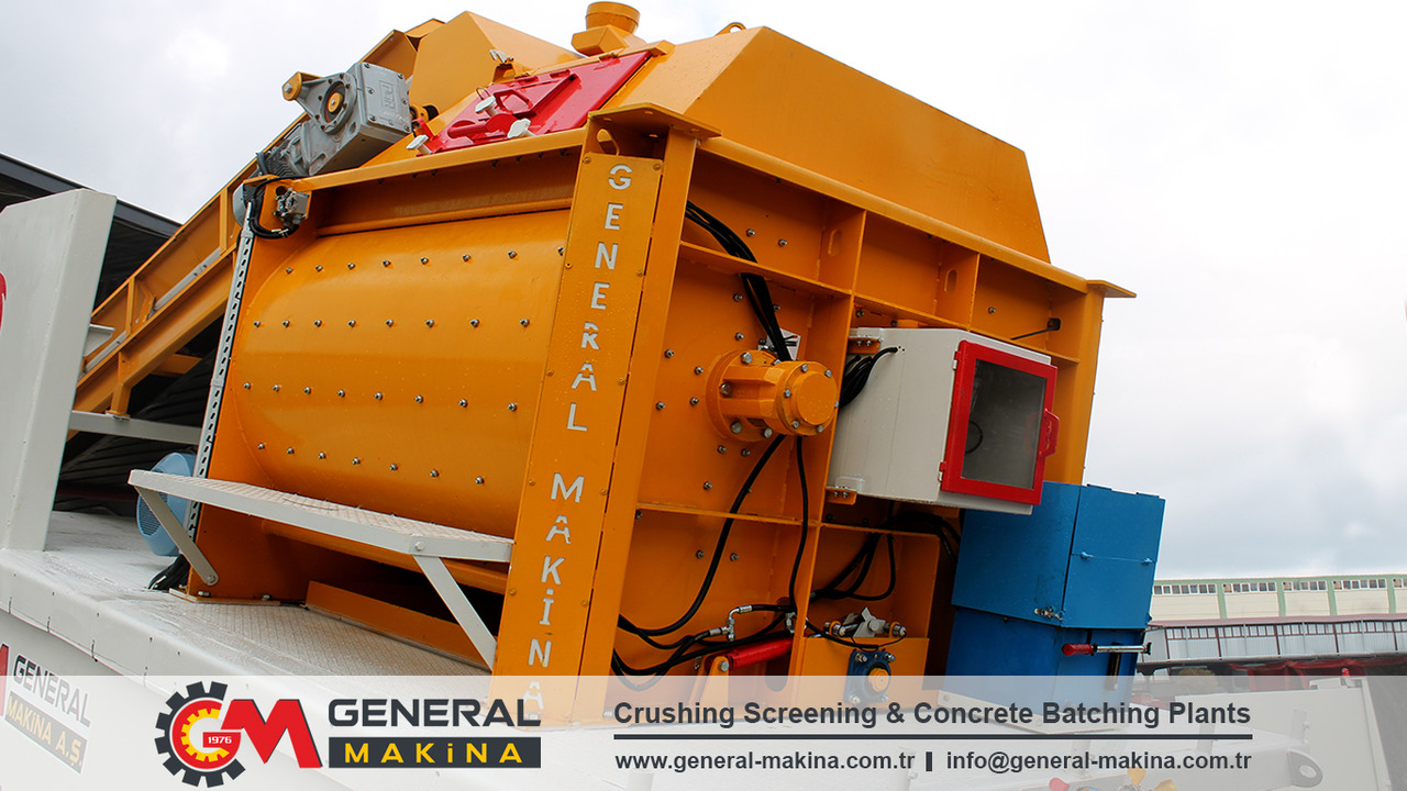 Новый Бетонный завод General Makina Titan 100 m3 Mobile Concrete Batching Plant: фото 12